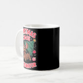 Christmas Chaos Coordinator Xmas Puppy Funny Dachs Kaffeetasse (Vorderseite Links)