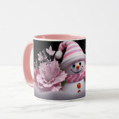 Christmas Charm Snowman Tasse (Vorderseite Links)