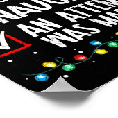 Christmas Checklist Naughty Nice An Attempt Was Ma Poster (Ecke)