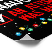 Christmas Checklist Naughty Nice An Attempt Was Ma Poster (Ecke)