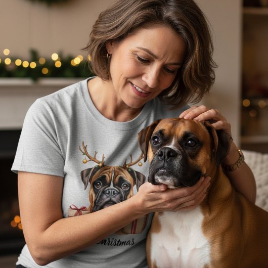 Christmas Cheer Boxer  T-Shirt