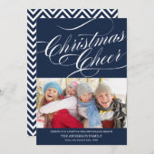 CHRISTMAS CHEER | FERIENFOTOKARTE FEIERTAGSKARTE (Vorne/Hinten)