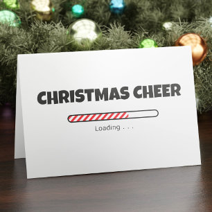 Christmas Cheer - Progress Bar - Loading Feiertagskarte