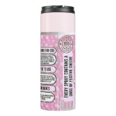 Christmas Cheer Spray - Pink Thermosbecher (Rückseite)