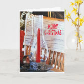 CHRISTMAS CHEER ZU FREUNDEN KARTE (Gelbe Blume)