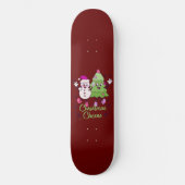 CHRISTMAS CHEERS SKATEBOARD (Vorderseite)