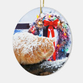 "Christmas Cheeto" Keramik Ornament (Links)