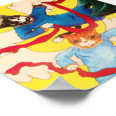 Christmas Cherub Angel Cats Poster (Ecke)