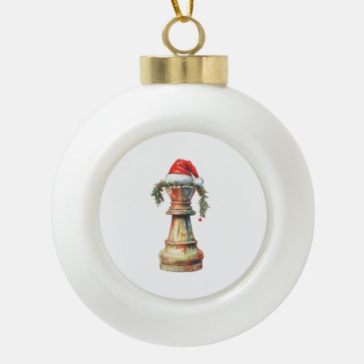 Christmas Chess Ornament King (Vorderseite)