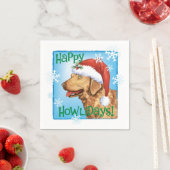 Christmas Chessie Serviette (Beispiel)
