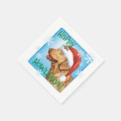 Christmas Chessie Serviette (Ecke)