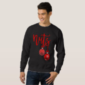 Christmas Chest Nuts Christmas Couple Mr and Mrs L Sweatshirt (Vorne ganz)