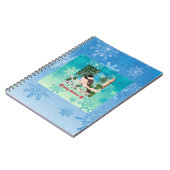 Christmas Chickadee Chatter Notizblock (Linke Seite)