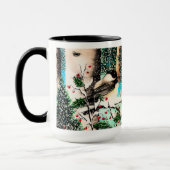 Christmas Chickadee Chatter Tasse (Links)