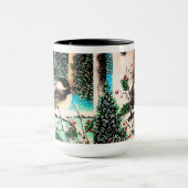 Christmas Chickadee Chatter Tasse (Zentrum)
