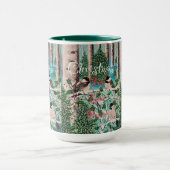 Christmas Chickadee Chatter Tasse (Zentrum)