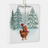 Christmas Chicken Ornament (Rechts)