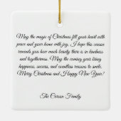 Christmas Chicken Ornament (Rückseite)