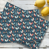 Christmas Chicken Seidenpapier