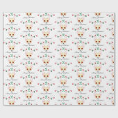 Christmas Chihuahua Geschenkpapier (Flach)