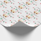 Christmas Chihuahua Geschenkpapier (Ecke)