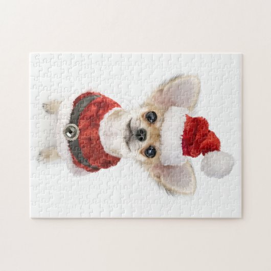 Christmas Chihuahua Puzzle (Horizontal)