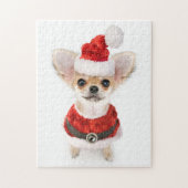 Christmas Chihuahua Puzzle (Vertikal)