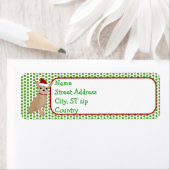 Christmas Chihuahua Rücksendeadresse (Insitu)