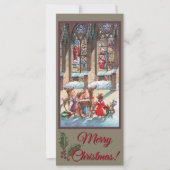 Christmas Children Nativity Photocard Karte (Vorderseite)