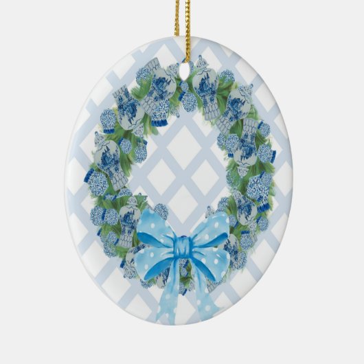 Christmas Chinoiserie Ginger Jar Jars Keramik Ornament (Rechts)