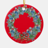 Christmas Chinoiserie Ginger Jar Jars Keramik Ornament (Vorne)