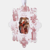 Christmas Chinoiserie Photo Tree Ornament (Linke Ecke)