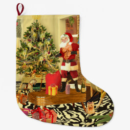 Christmas Chippendale Großer Weihnachtsstrumpf