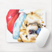 CHRISTMAS CHOW CHOW DOG | Dekorative Decken Mousepad (Mit Mouse)