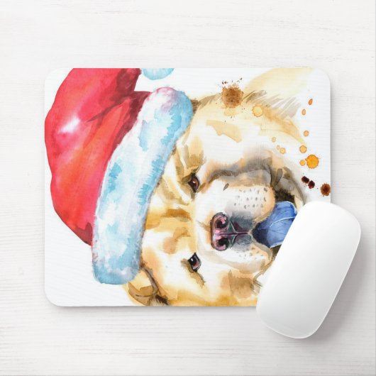 CHRISTMAS CHOW CHOW DOG | Dekorative Decken Mousepad (Mit Mouse)