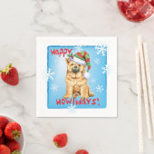 Christmas Chow Chow Napkins Serviette (Beispiel)