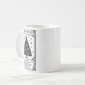 Christmas Christian Tree To Us A Child Is Born Isa Kaffeetasse (Vorderseite Links)