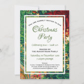 CHRISTMAS Christlich Retro Personalisiertes Party Einladung (Vorderseite)