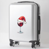 Christmas Christmas Christmas Christmas Christmas Aufkleber (Koffer)