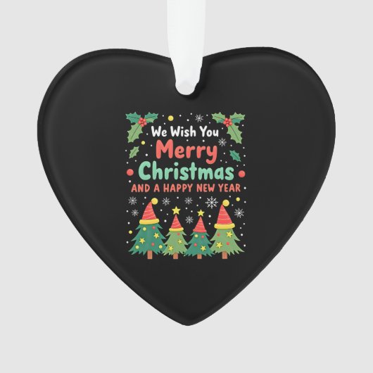 Christmas Christmas Christmas Christmas Christmas Ornament (Vorderseite)