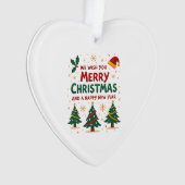 Christmas Christmas Christmas Christmas Christmas Ornament (Vorderseite)