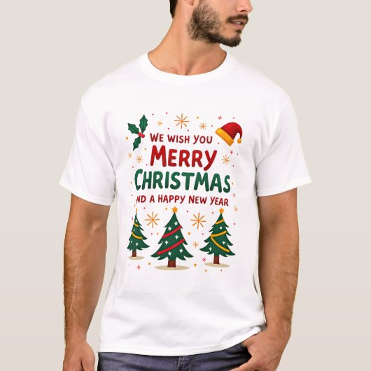 Christmas Christmas Christmas Christmas Christmas T-Shirt (Vorderseite)