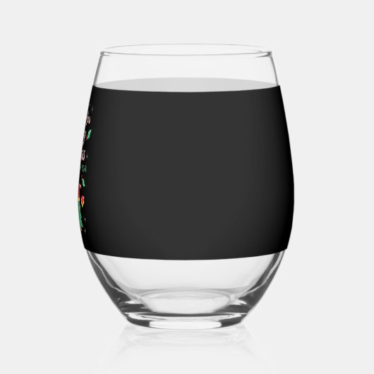 Christmas Christmas Christmas Christmas Christmas Weinglas Ohne Stiel (Links)