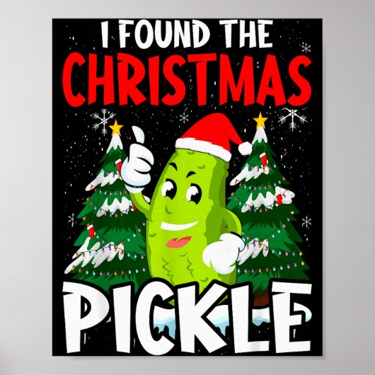 Christmas Ckle Lover Gift Co. I Found The Christma Poster (Vorne)