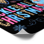 Christmas Ckleball Fun_ Funny For The Srts Lover  Poster (Ecke)