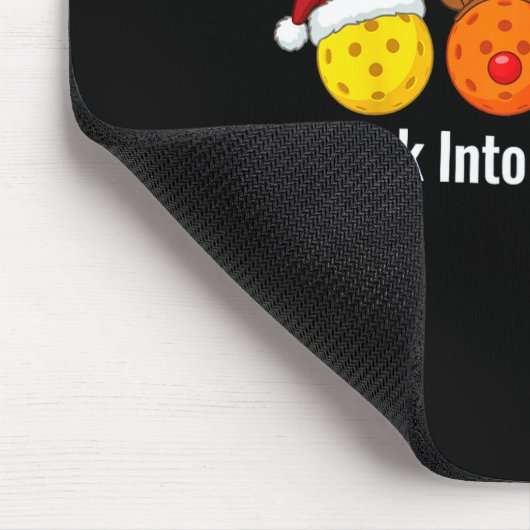 Christmas Ckleball Santa Reindeer Elf Ugly Xmas Sw Mousepad (Ecke)