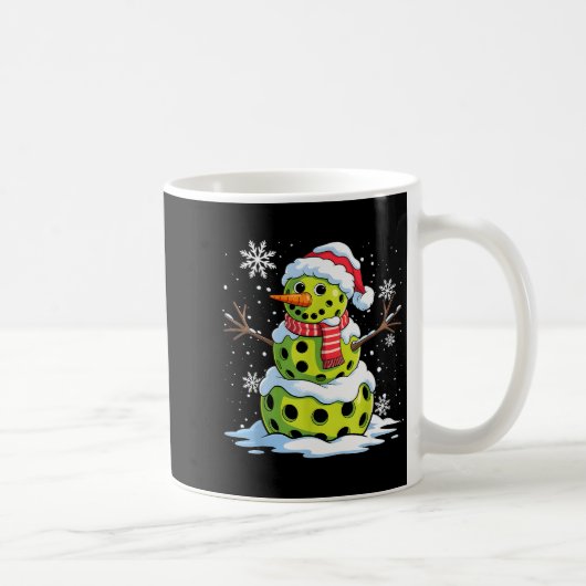Christmas Ckleball Snowman Christmas Women Men Kid Kaffeetasse (Rechts)