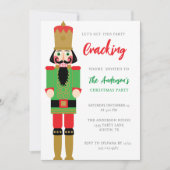 CHRISTMAS CLASIC NUTCRACKER PARTY URLAUB EINLADUNG (Vorderseite)