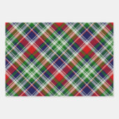 Christmas classic holiday simple geschenkpapier set (Vorderseite 2)