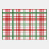 Christmas classic holiday simple geschenkpapier set (Vorderseite)